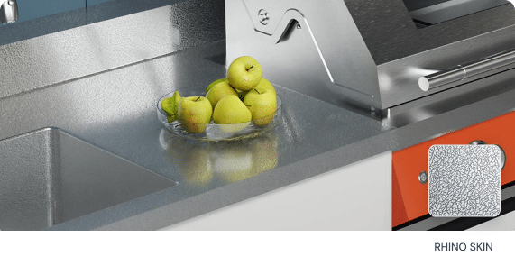 Plan de travail inox RHINO SKIN